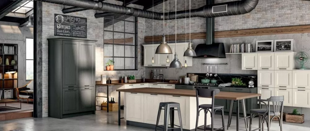 Arredare ingresso, living e cucina con uno stile coordinato